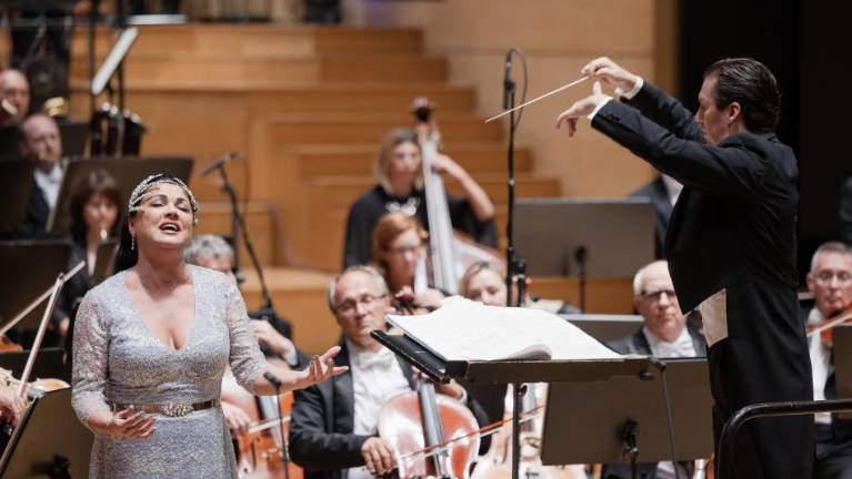 Netrebko in Ejvazov sta se spet izkazala