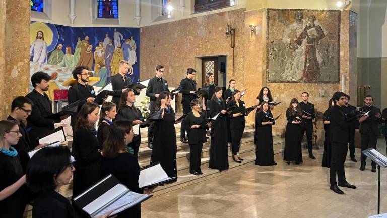 Pevsko-diplomatski podvig v znamenju sožitja med narodi