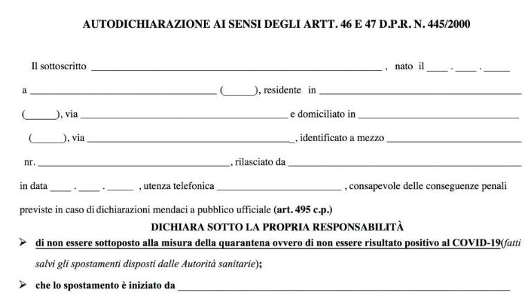 Na spletu nova samoizjava