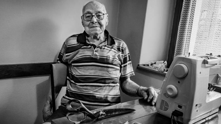 Poslovil se je krojač, partizan in najstarejši Križan