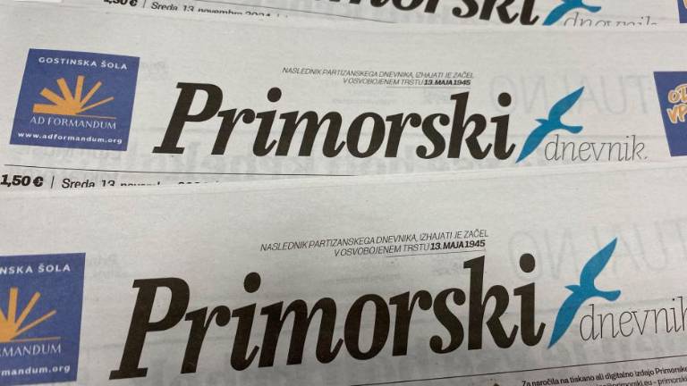 Za Primorski dnevnik spet nižja postavka