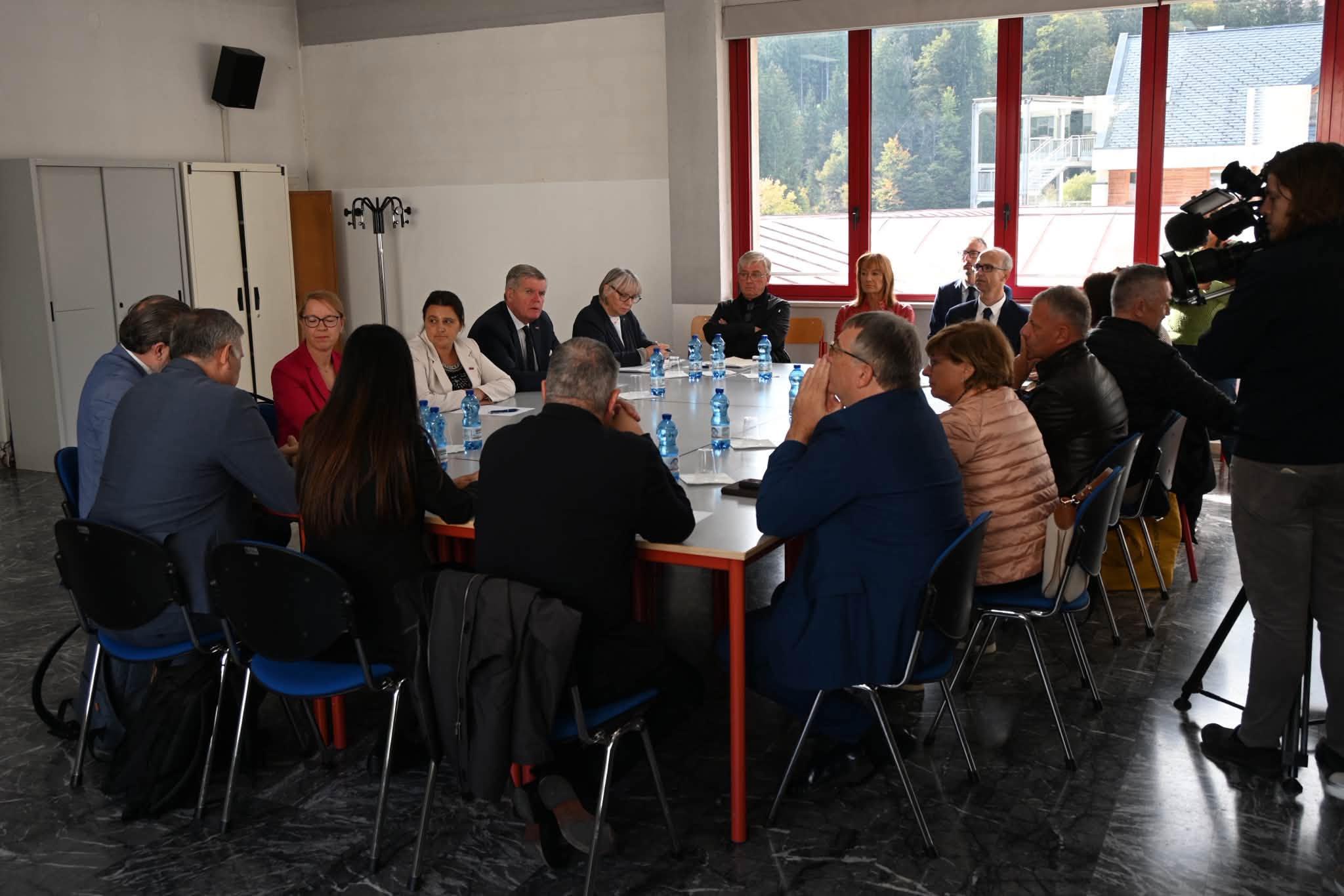 »Prav je, da vas najprej obiščemo in damo dodatno spodbudo za nadaljnje delovanje.«