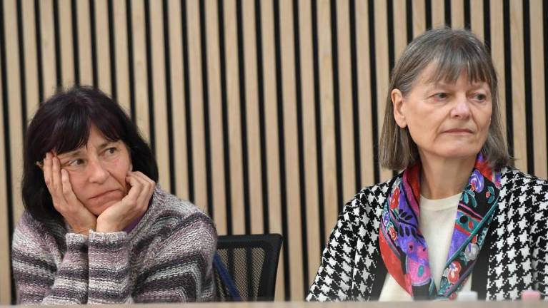 Pričevalki zlorab Marka Rupnika stopili pred novinarje