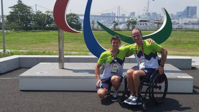 Luka Kovic na paralimpijskih igrah, a daleč od Tokia