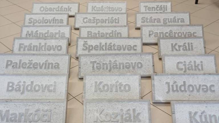 V Barkovljah 24 novih tabel s slovenskimi imeni zaselkov