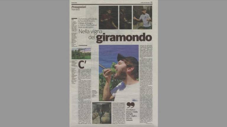 Peter Radovič v prilogi vsedržavnega dnevnika