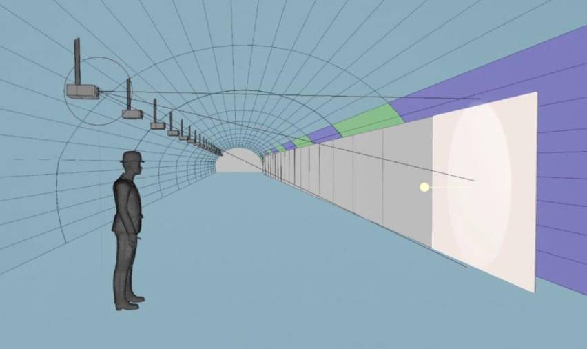 Grafični prikaz načrta bodočega Bombijevega predora (OBČINA GORICA)