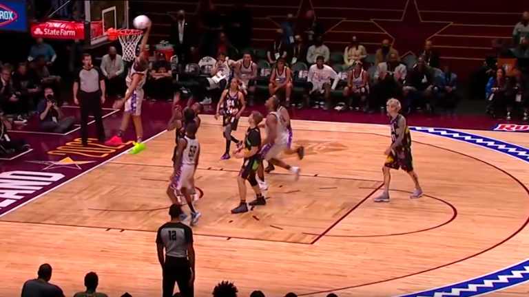 Tamberi zabijal in zabaval gledalce