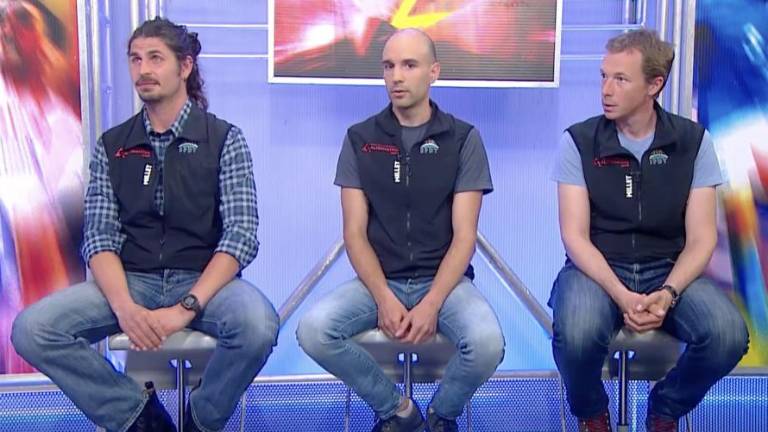 Športel s člani alpinističnega odseka SPDT