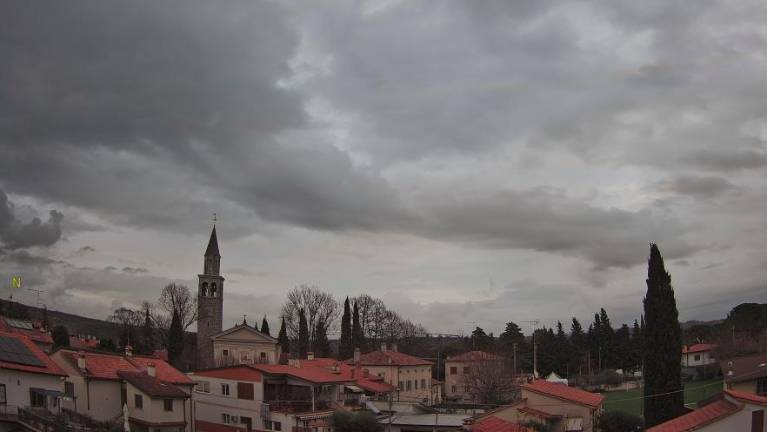 Rumeno opozorilo civilne zaščite zaradi obilnih padavin