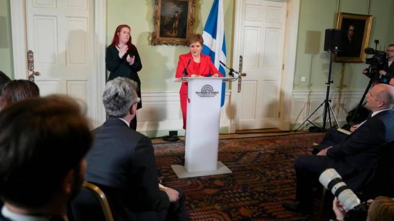 Škotska premierka Nicola Sturgeon napovedala odstop