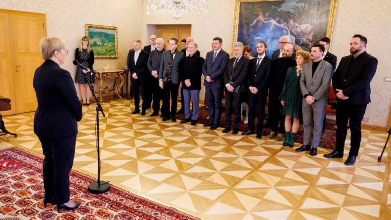 Predsednica Nataša Pirc Musar sprejela Prešernove nagrajence