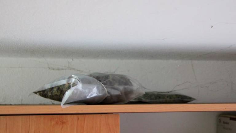 Ob marihuani zasegli tudi druga mamila