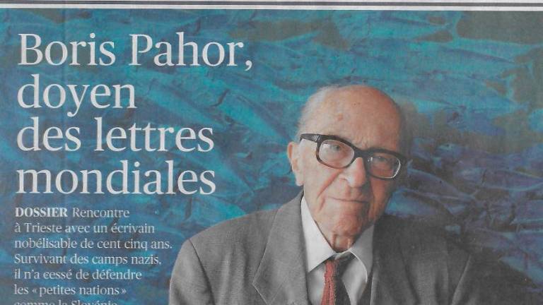 »Boris Pahor, dekan svetovne književnosti«