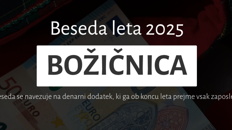 Znova izbirajo besedo leta