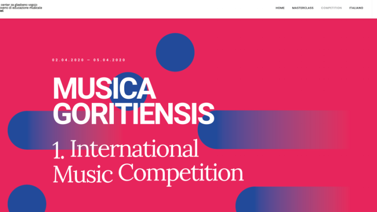 Aprila prvo tekmovanje Musica Goritiensis