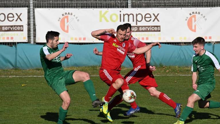 Nogometna sobota: Kras dosegel obstanek, Sisitana Sesljan vendarle v play-outu