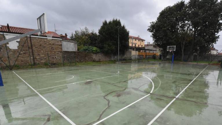 Košarkarsko igrišče v Škednju bodo prenovili