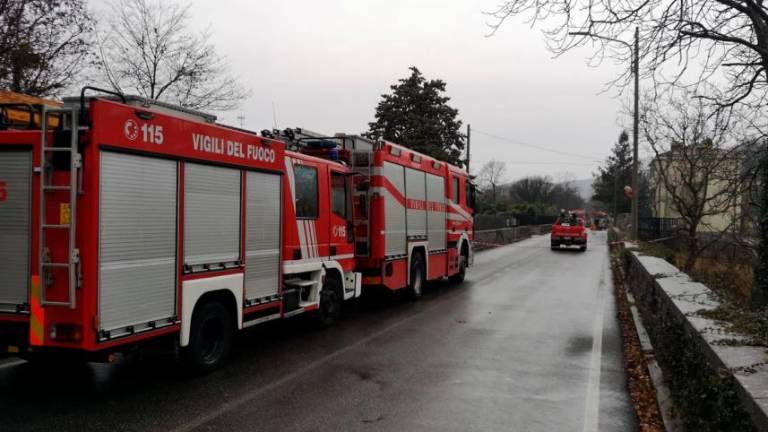 Uhajanje plina med Repnom in Colom