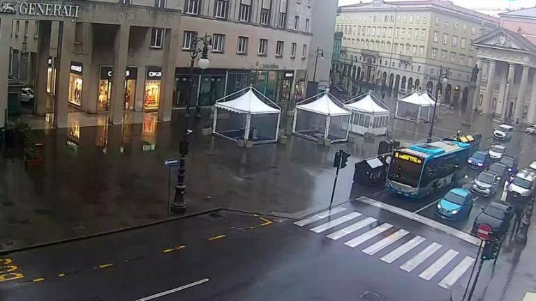 Prebudili smo se v mrzlo, deževno in vetrovno jesensko jutro