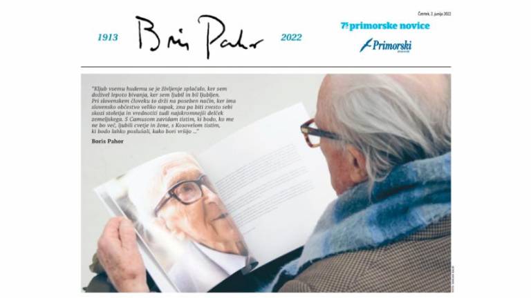 8 strani Pahorju v spomin