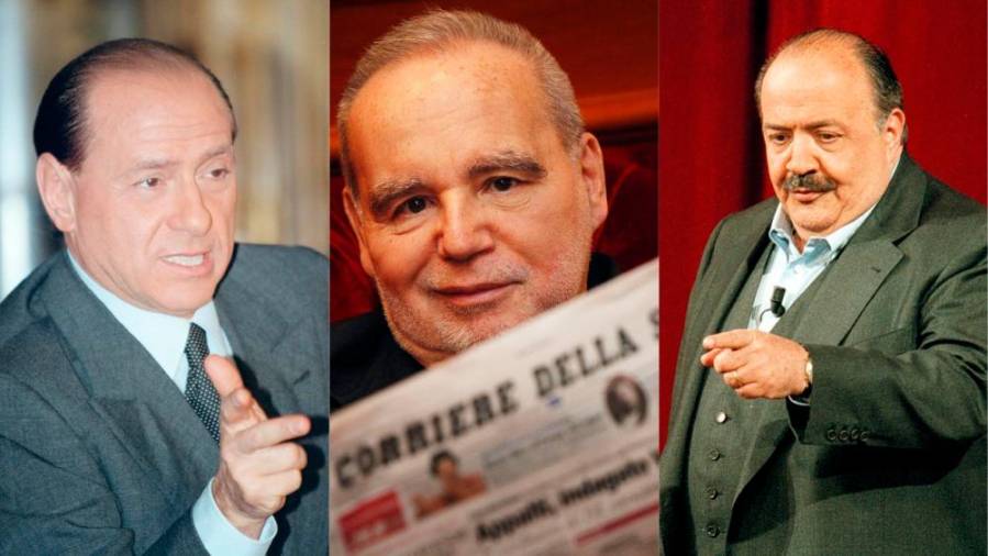 Med člani lože P2 so bili tudi Silvio Berlusconi, Angelo Rizzoli in Maurizio Costanzo (ANSA)
