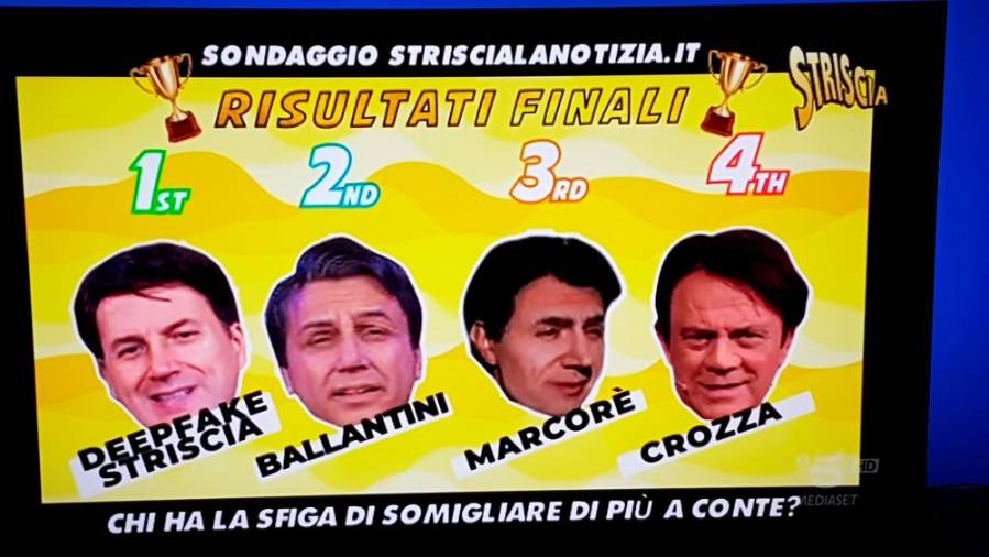 $!Andro Merkù »najboljši Giuseppe Conte« (video)