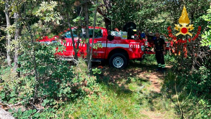 $!Posredovanje gasilcev pod Grmado (GASILCI)