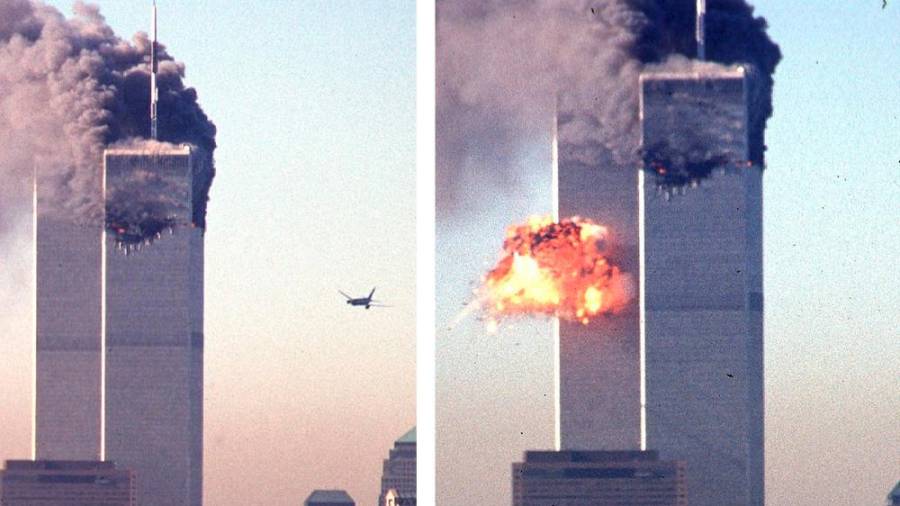 Prizorišče atentatov 11. septembra 2001 (ANSA)