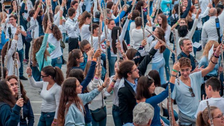 Stošestdeset flavtistov bo predstavilo suito Luna Park