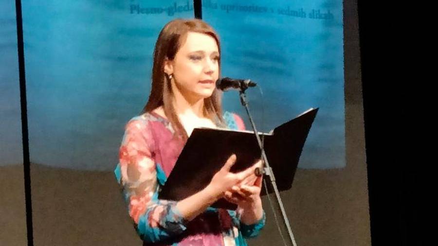 Slavnostna govornica Nina Pahor (M.O./N.M.)