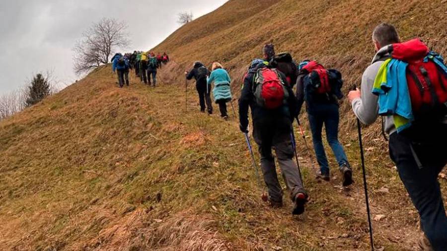 Pohod je zahteven, saj predvideva kar štiri vzpone (VONCI)