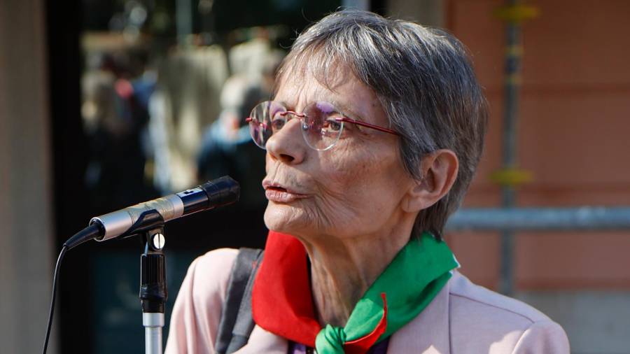 Slavnostna govornica Anna di Gianantonio (L.Z./TIBALDI)
