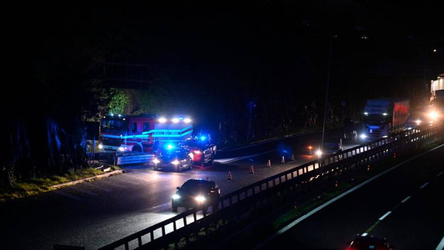 $!Prizorišče nesreče (FOTODAMJ@N)