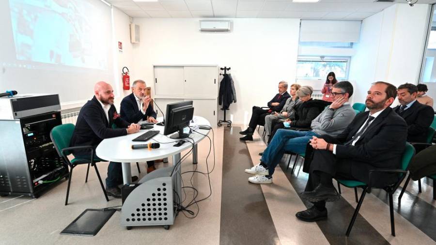 Predstavitev robotske roke v pediatrični bolnišnici Burlo Garofolo (FOTODAMJ@N)