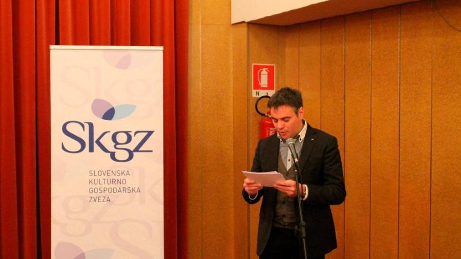 $!Prejšnji goriški predsednik SKGZ David Peterin (FOTO KD)