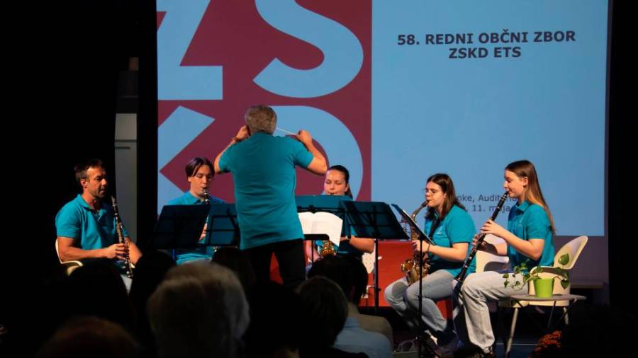 Nastop kvinteta klarinetov in saksofonov Pihalnega orkestra Kras iz Doberdoba (FOTODAMJ@N)