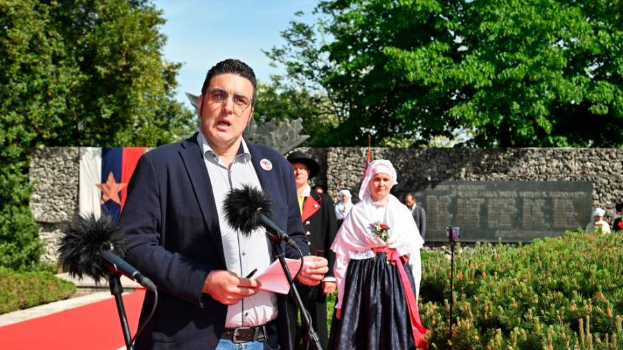 Slavnostni govornik Patrick Zulian (FOTODAMJ@N)