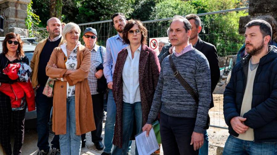 Novinarska konferenca leve sredine o slovenskih otroških jaslih pri Svetem Ivanu v Trstu (LUCA TEDESCHI/FOTODAMJ@N)