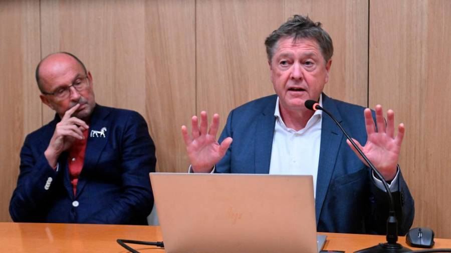 Desno Mitja Ferenc, ob njem Jože Dežman na večeru DSI (FOTODAMJ@N)