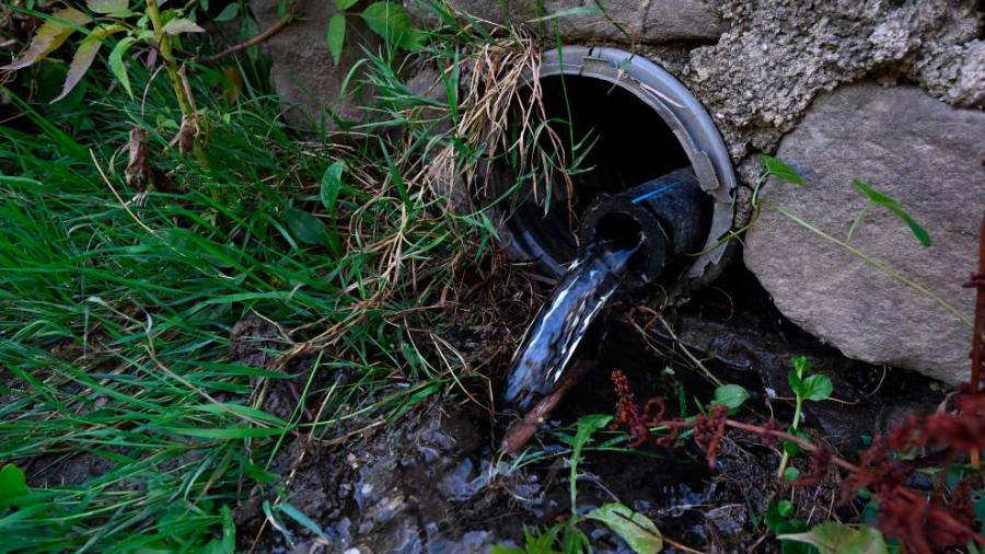 V kontovelsko Mlako so danes začeli dolivati vodo (FOTODAMJ@N)