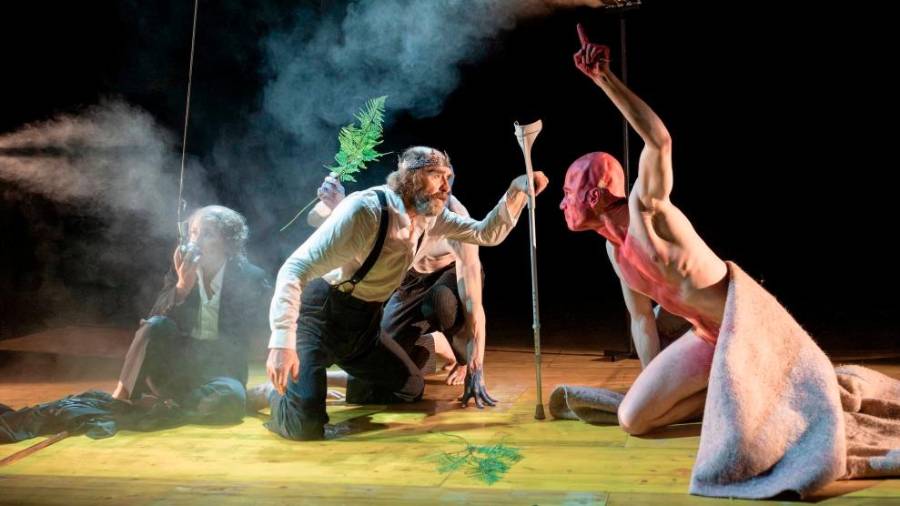 Veliko Borštnikovo nagrado za najboljšo predstavo je žirija prisodila uprizoritvi Kralj Lear v režiji Jerneja Lorencija v produkciji Slovenskega narodnega gledališča (SNG) Drama Ljubljana (FESTIVAL BORŠTNIKOVO SREČANJE/FACEBOOK)