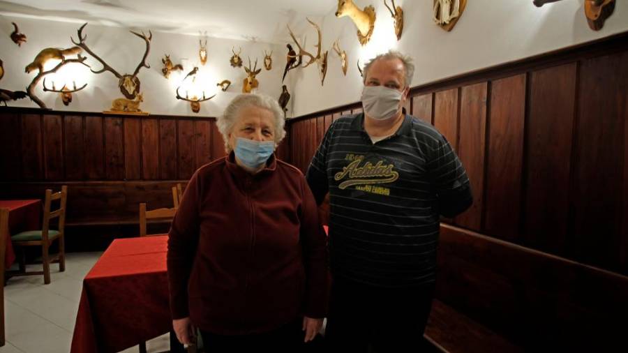 Daniela in Elvis Guštin v prostorih restavracije Križman (FOTODAMJ@N)