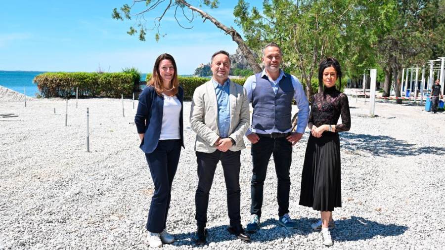 Predstavitev nove poletne sezone na sesljanski plaži Castelreggio (FOTODAMJ@N)