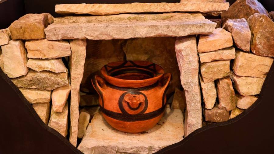 Razstava o Histrih v tržaškem arheološkem muzeju Winckelmann pri stolnici sv. Justa bo na ogled do 1. aprila (FOTODAMJ@N)