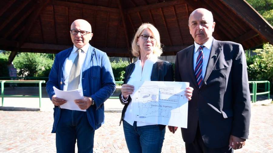 Z leve Michele Lobianco, Sandra Savino in Roberto Dipiazza (FOTOAMJ@N)