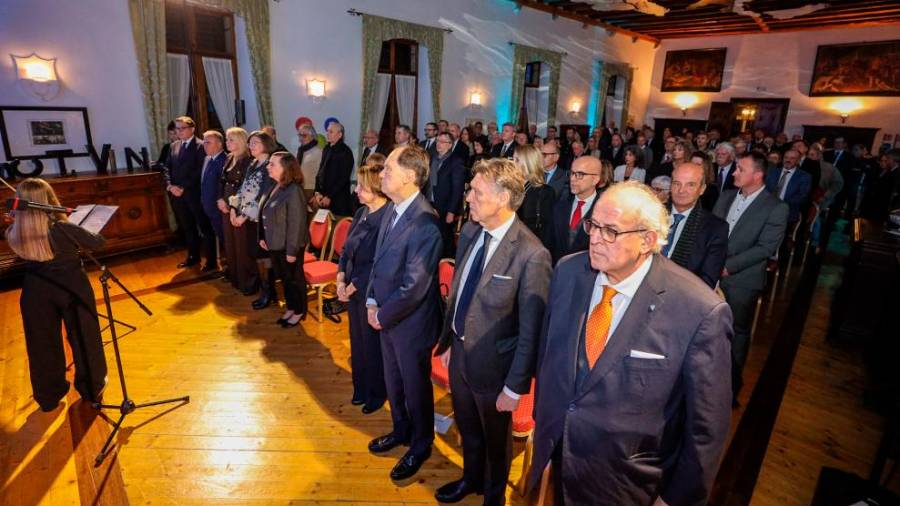 Novoletnega srečanja SSk so se udeležili številni gostje (TIBALDI)