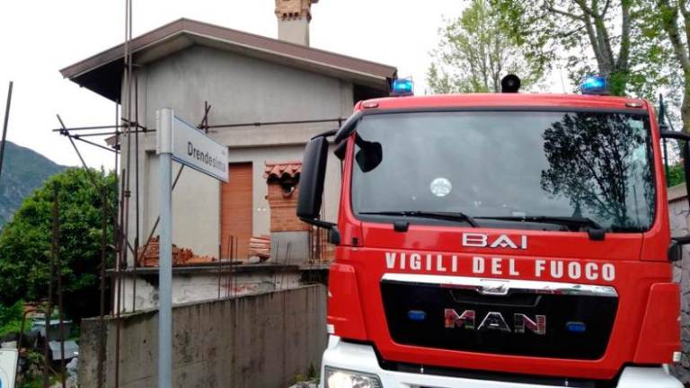 Zagorela hiša v Guminu