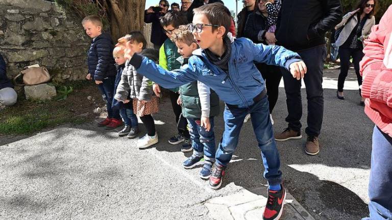 Po dveh letih v Križu spet tučenje jajc