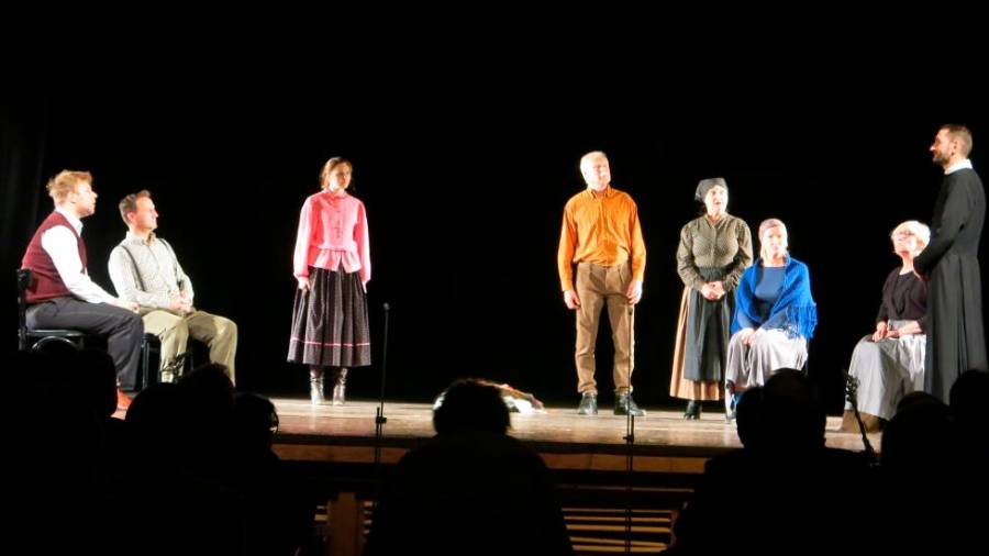 Sledil je nastop Beneškega gledališča (N.M.)